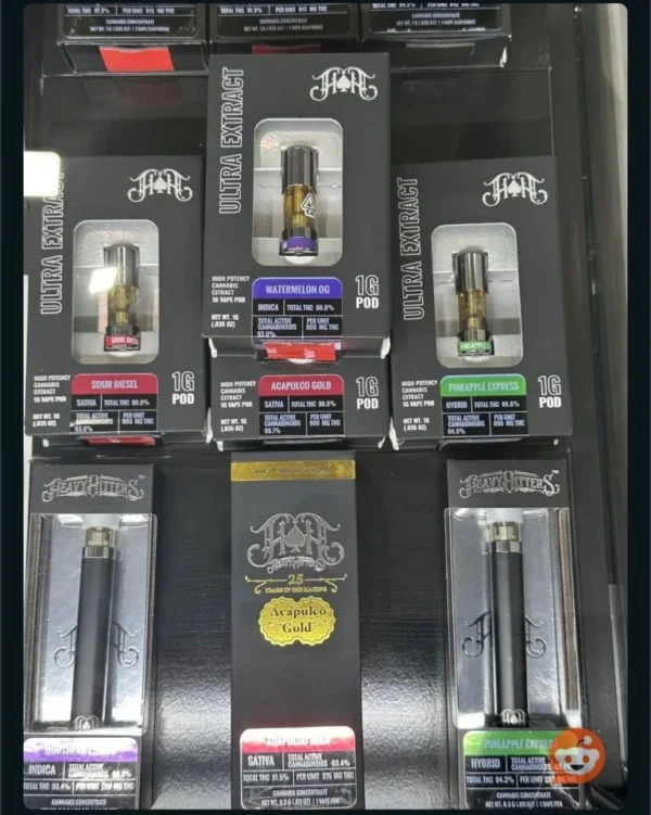 Heavy Hitters Carts 2g